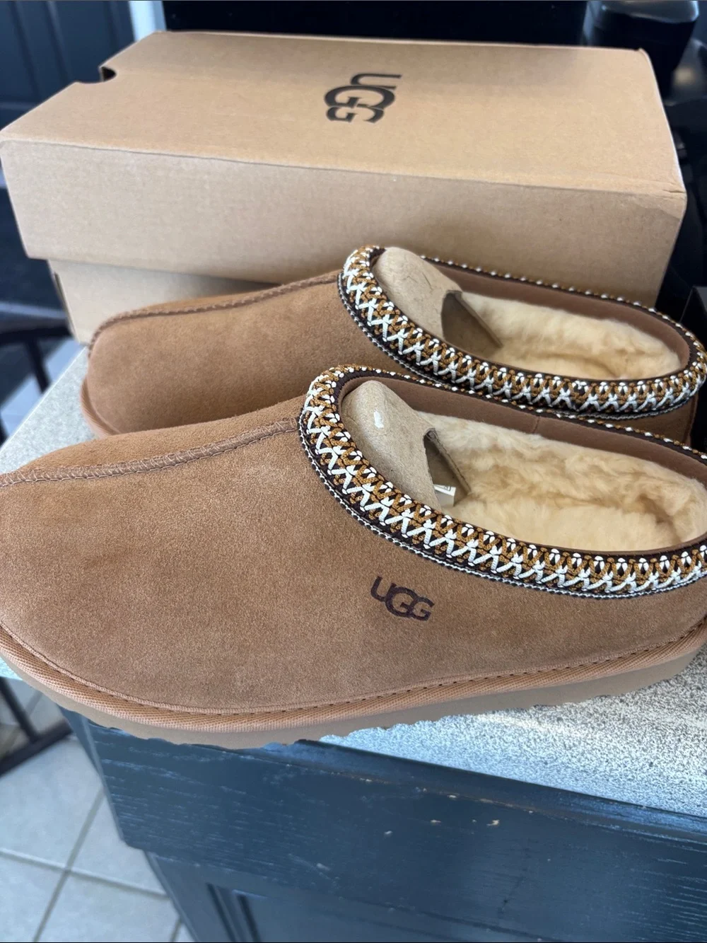 UGG suede upper